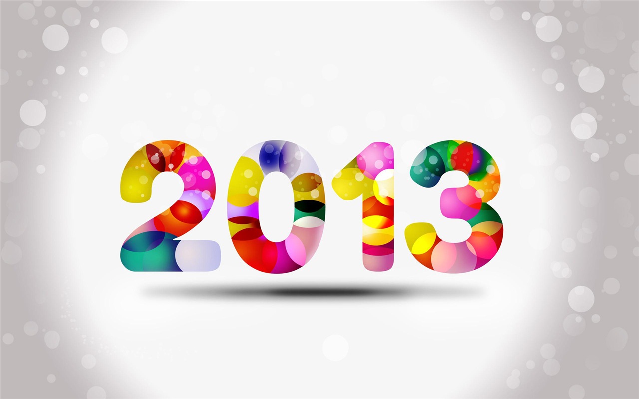 2013 Новый Год тема творческого обои (2) #4 - 1280x800