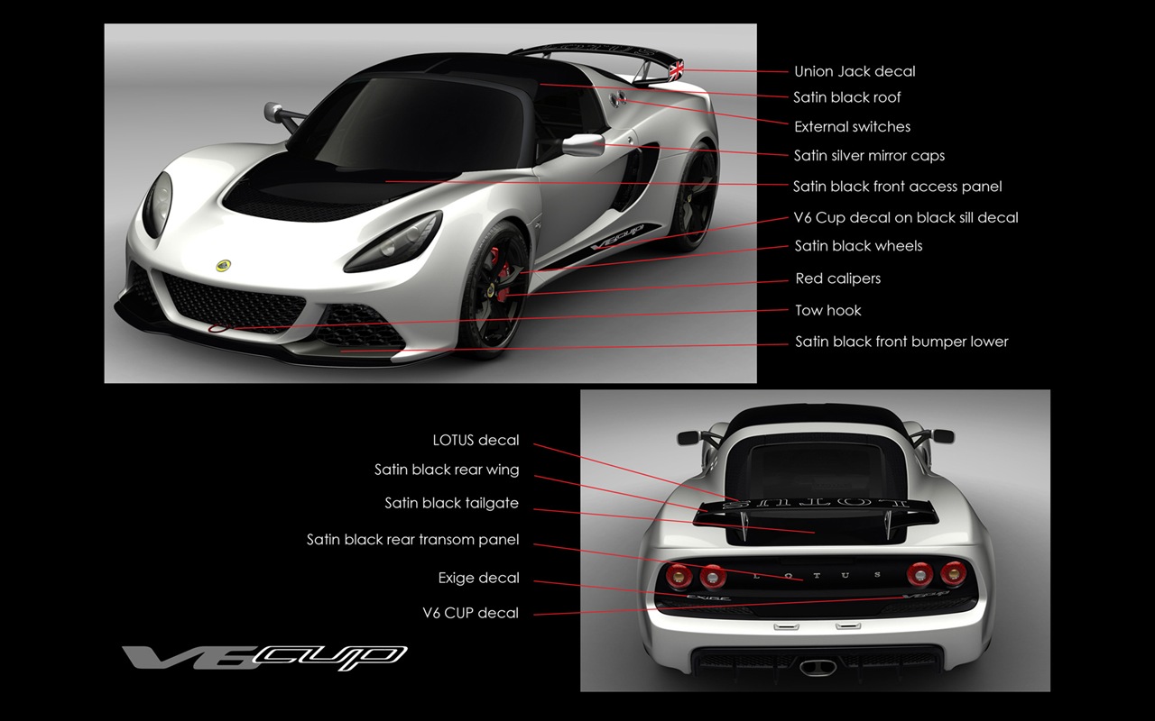 2013 Lotus Exige Cup V6 R HD обои #11 - 1280x800