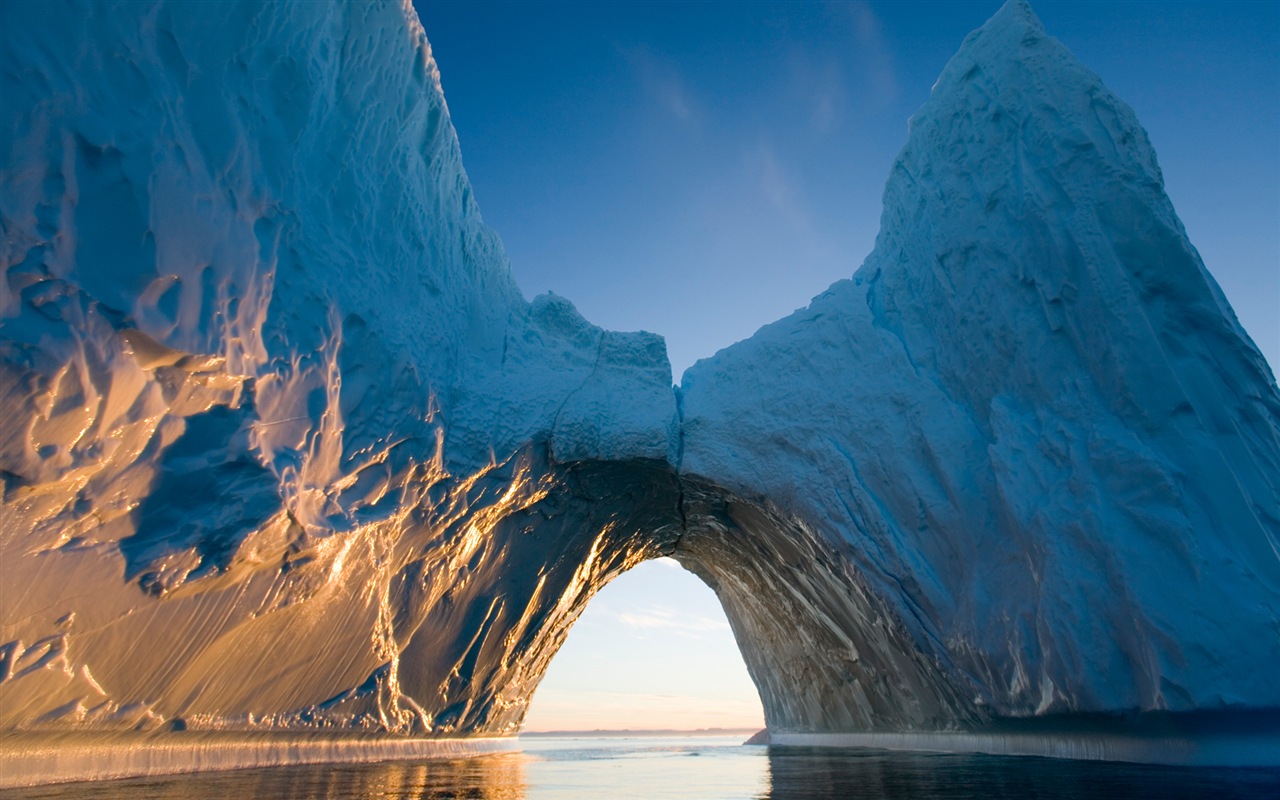 Windows 8 壁紙：北極圈，自然生態風景，北極動物 #3 - 1280x800