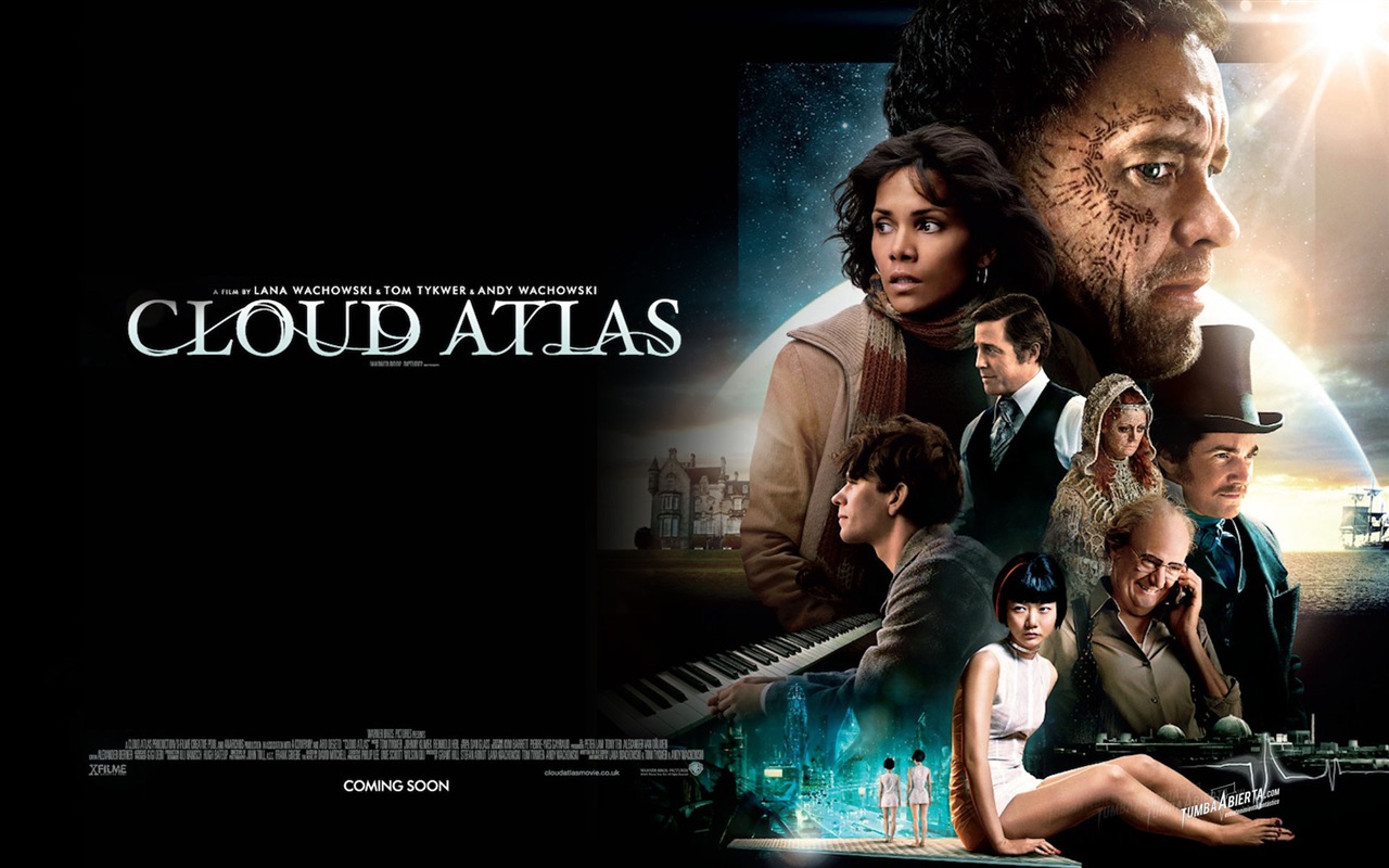 Nuage de fonds d'écran Atlas de films HD #3 - 1280x800