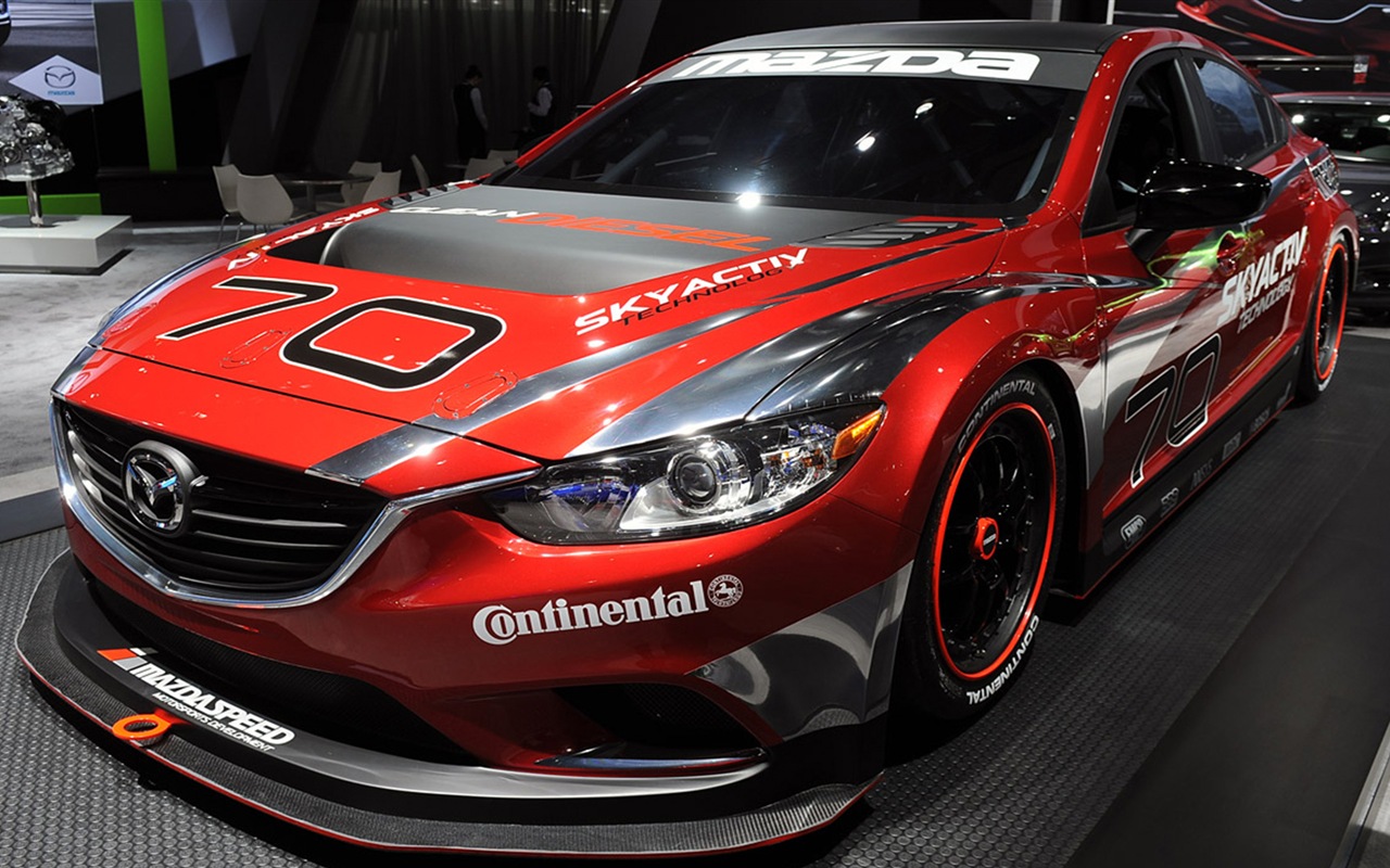 2013 Mazda 6 Skyactiv-D race car 馬自達高清壁紙 #4 - 1280x800