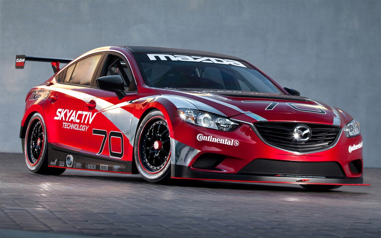 2013 Mazda 6 Skyactiv-D race car 马自达 高清壁纸7 - 1280x800