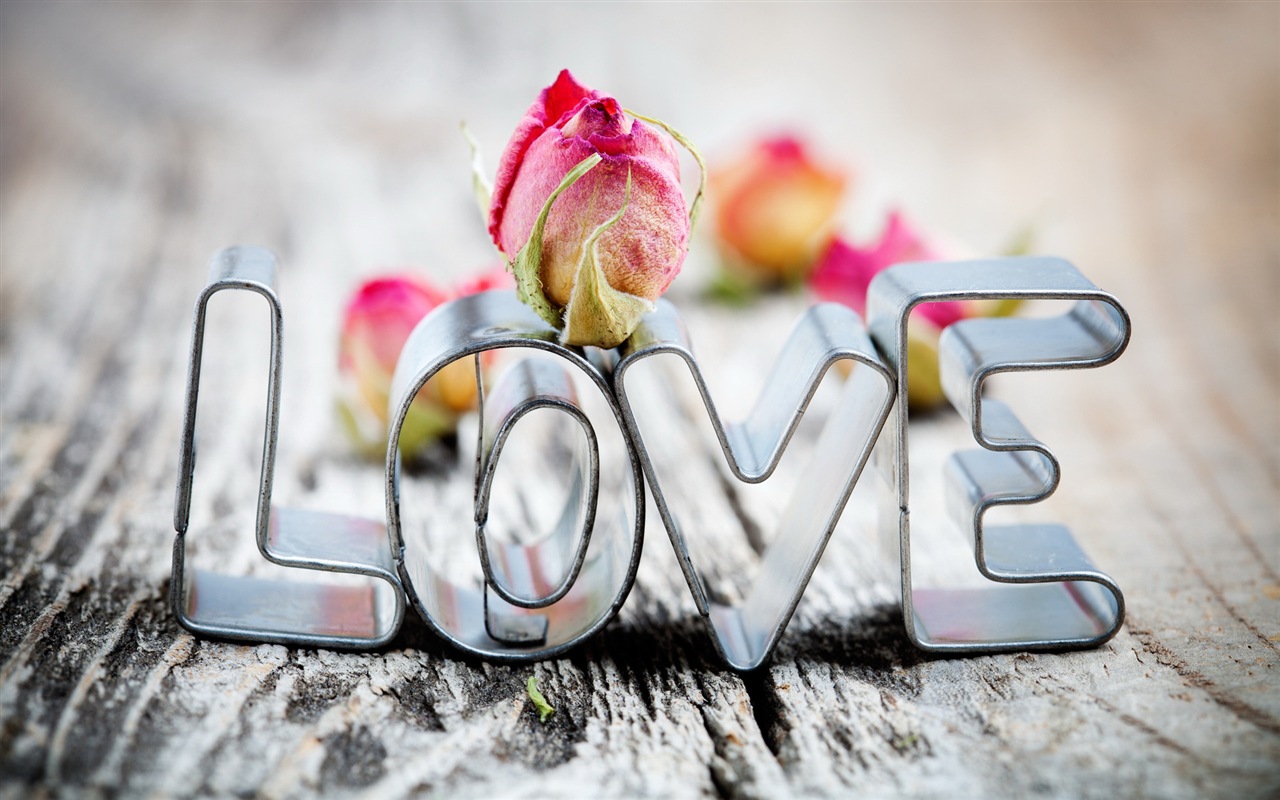 Teplé a romantické Valentýna HD Tapety na plochu #1 - 1280x800