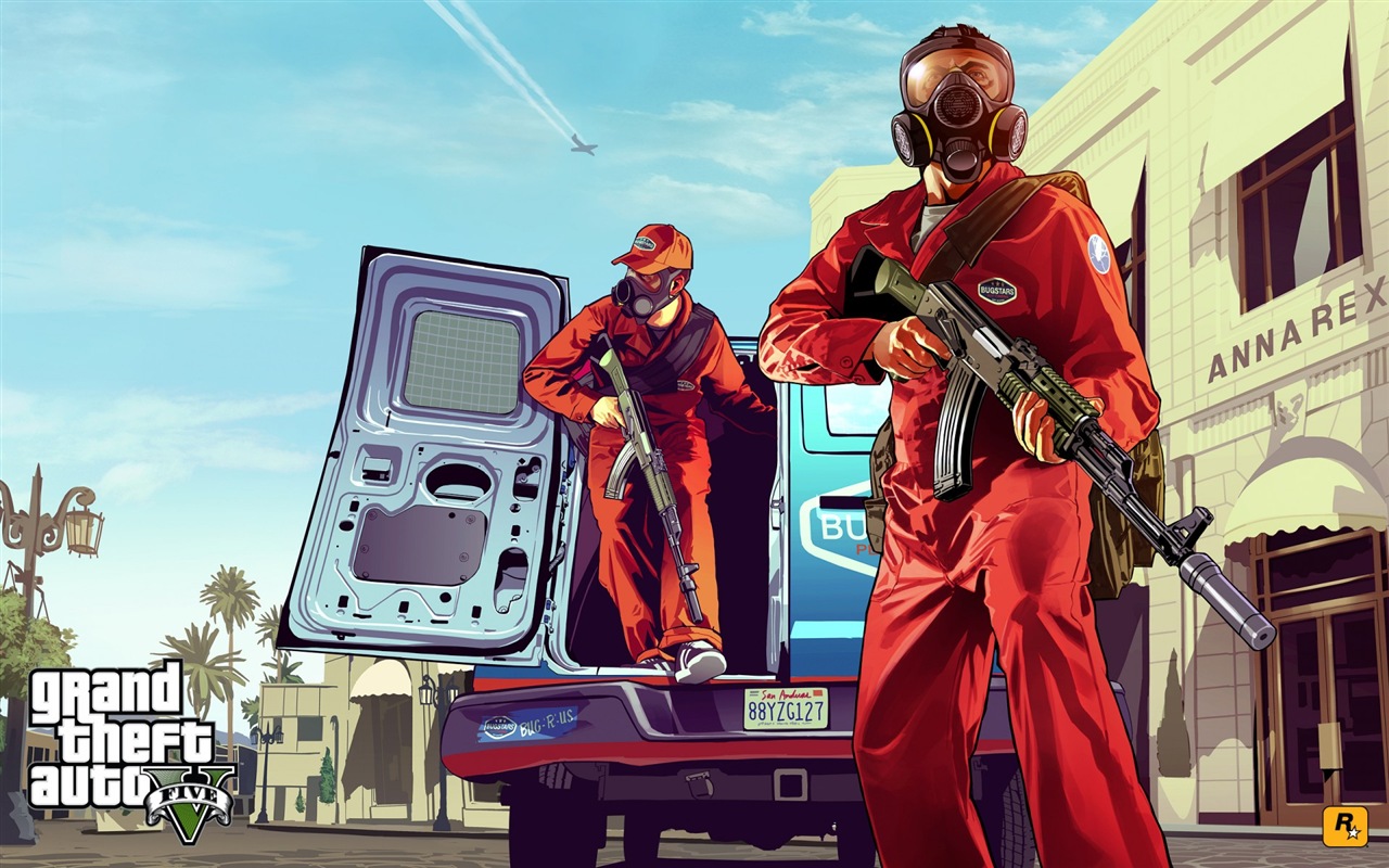 Grand Theft Auto V 侠盗猎车手5 高清游戏壁纸3 - 1280x800