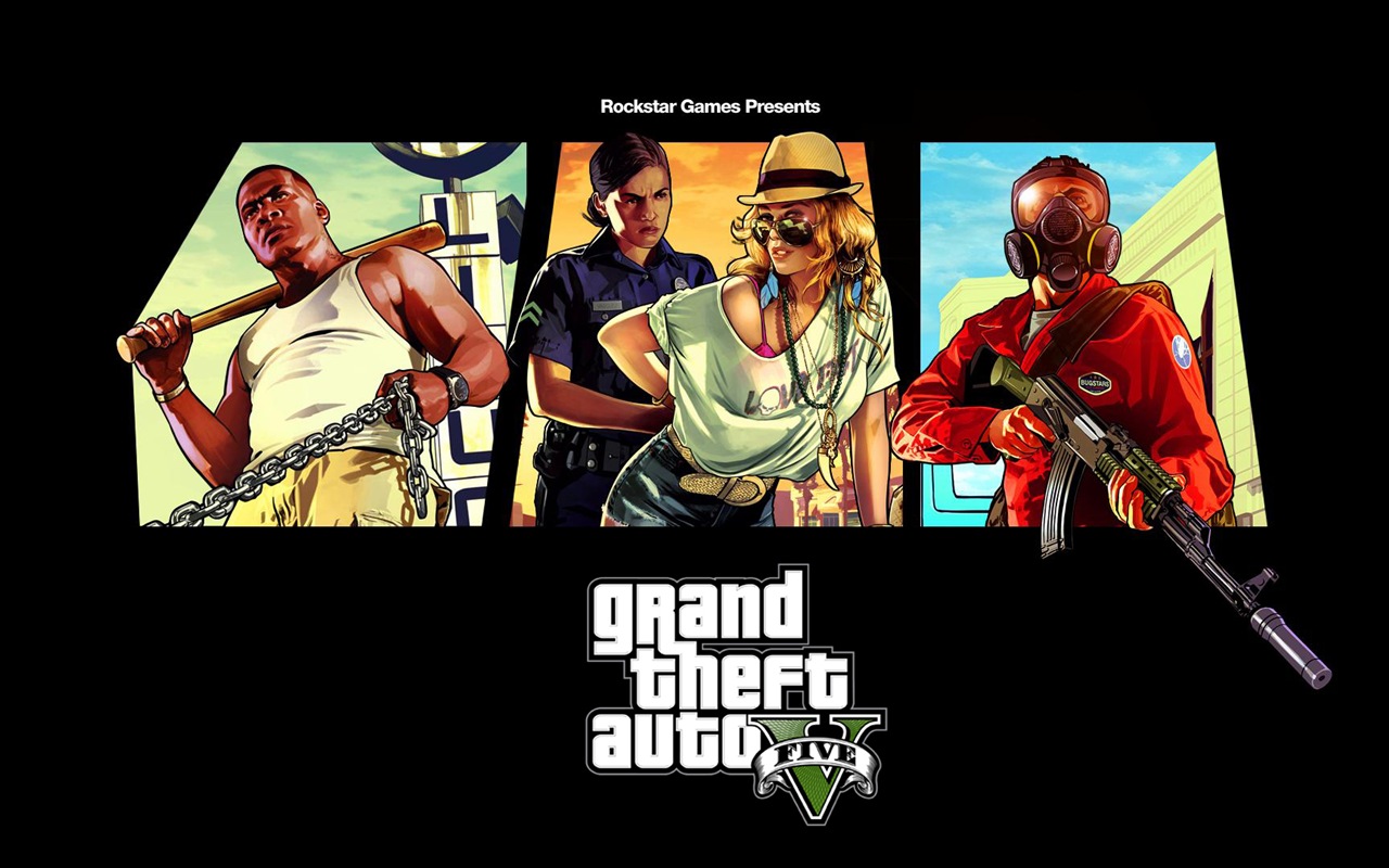 Grand Theft Auto V GTA 5 обои HD игры #6 - 1280x800
