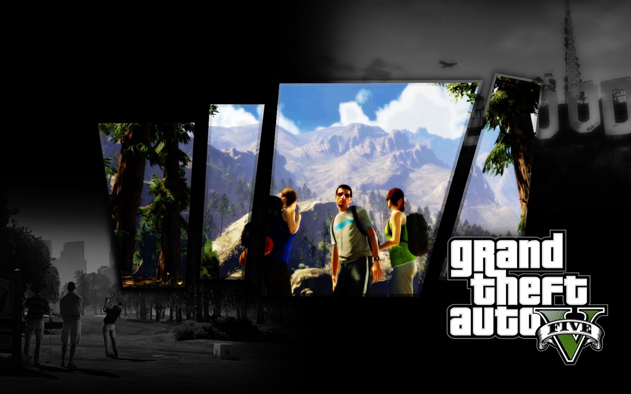 Grand Theft Auto V GTA 5 fonds d'écran de jeux HD #11 - 1280x800