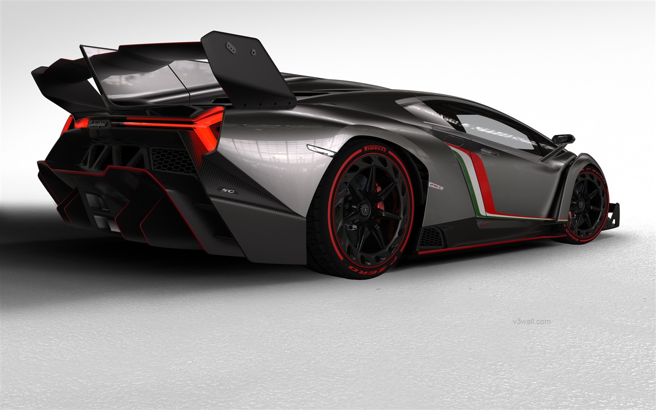 2013 Lamborghini Veneno superdeportivo de lujo HD fondos de pantalla #2 - 1280x800