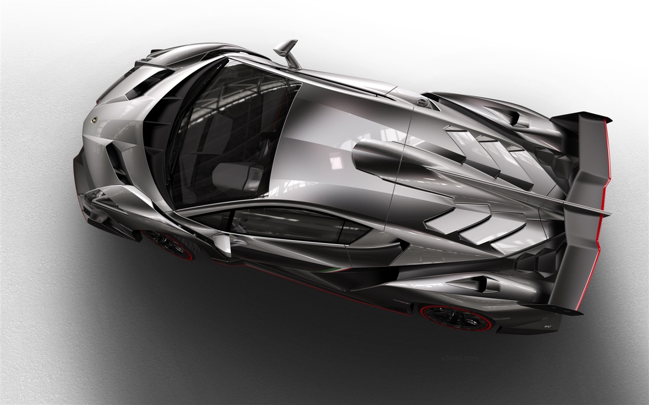 2013 Lamborghini Veneno роскошных суперкаров HD обои #4 - 1280x800