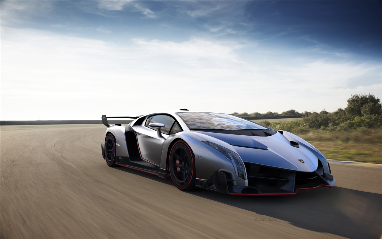 2013 Lamborghini Veneno superdeportivo de lujo HD fondos de pantalla #7 - 1280x800