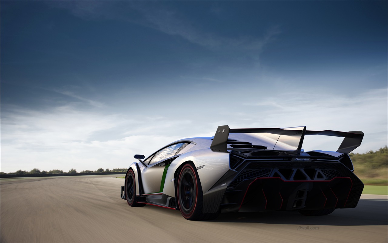 2013 Lamborghini Veneno superdeportivo de lujo HD fondos de pantalla #9 - 1280x800