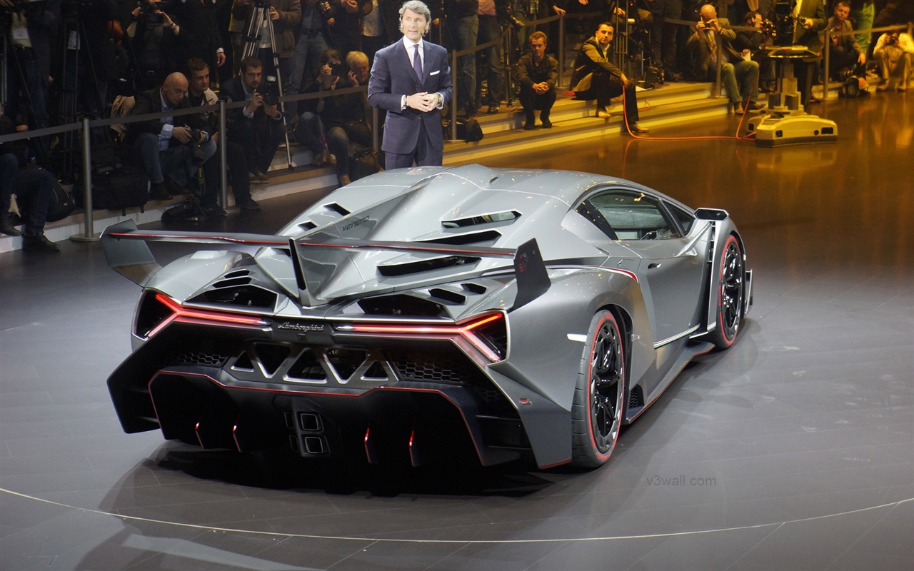 2013 Lamborghini Veneno superdeportivo de lujo HD fondos de pantalla #13 - 1280x800