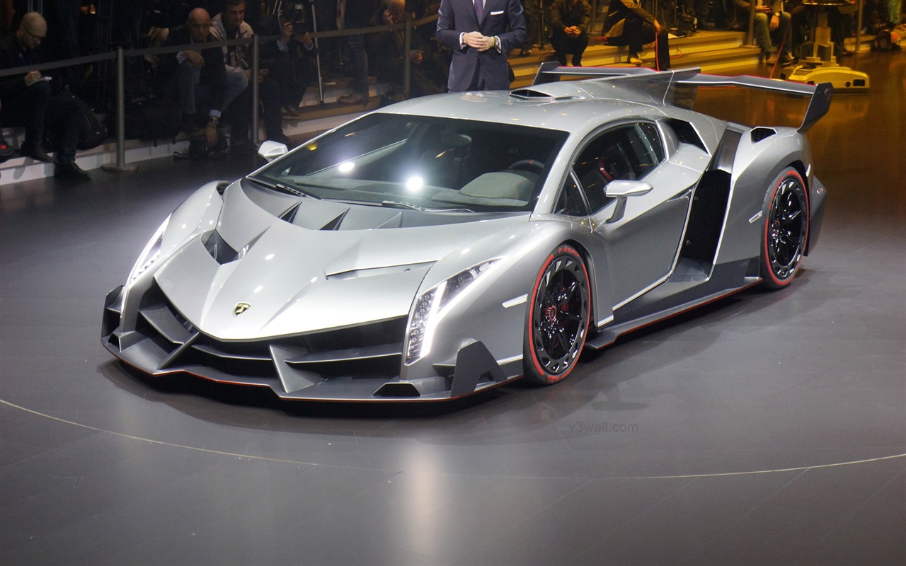 2013 Lamborghini Veneno superdeportivo de lujo HD fondos de pantalla #15 - 1280x800