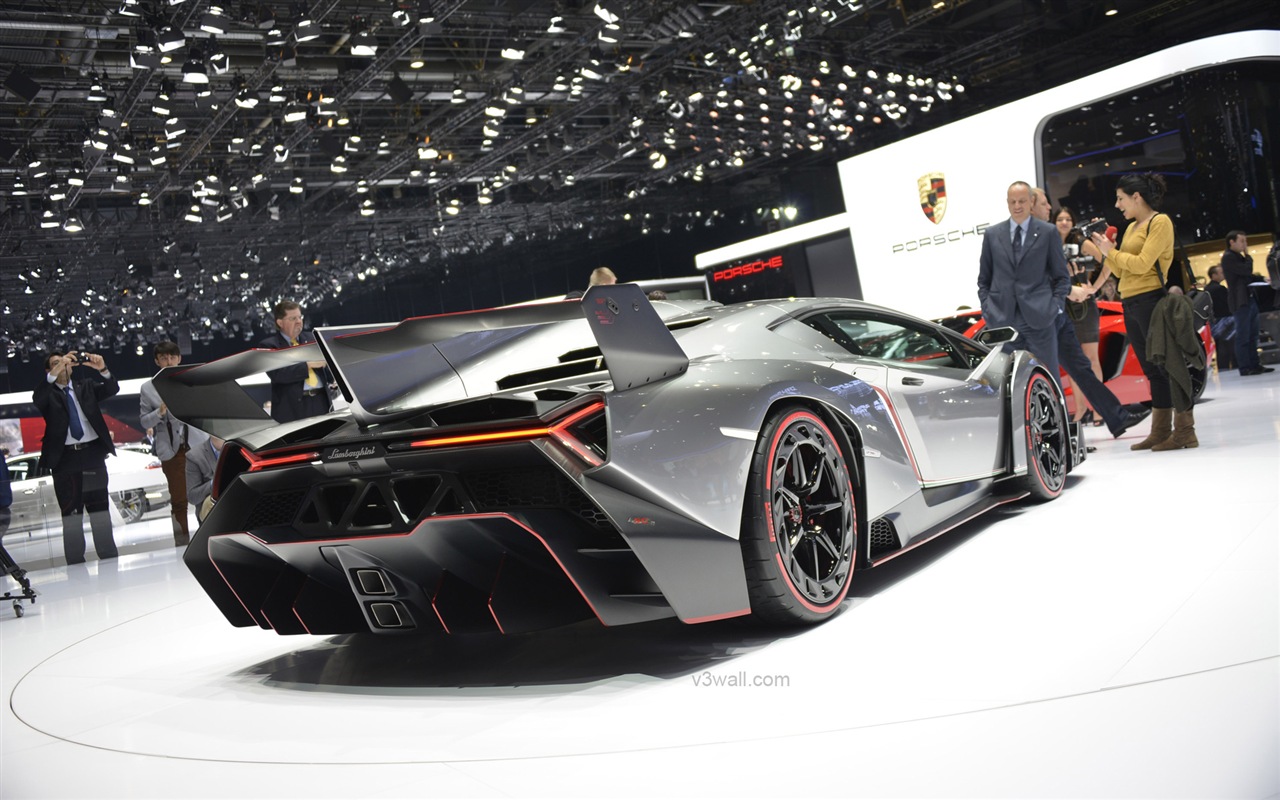 2013 Lamborghini Veneno 兰博基尼Veneno豪华超级跑车高清壁纸17 - 1280x800
