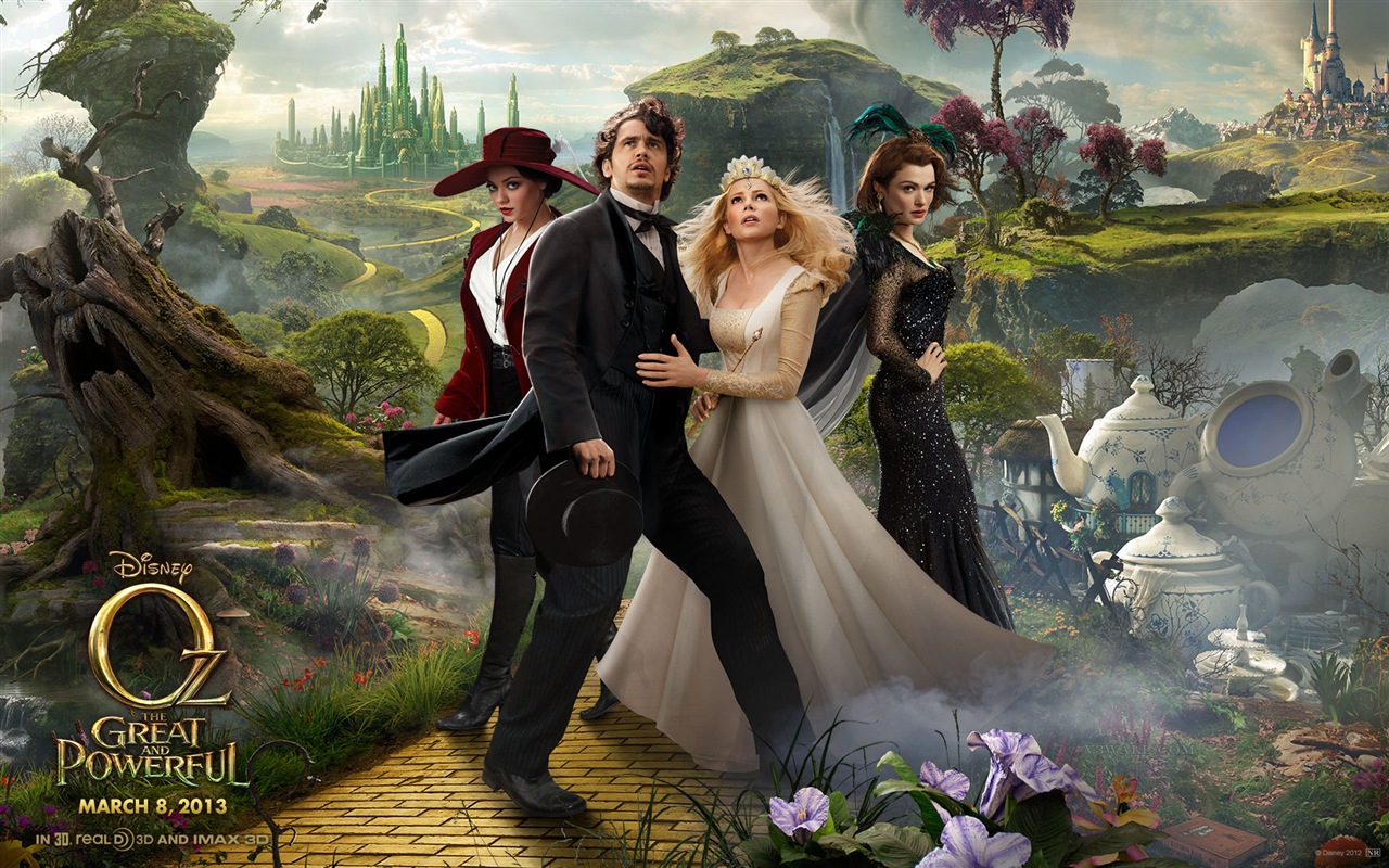 Oz The Great and Powerful 绿野仙踪 高清壁纸1 - 1280x800