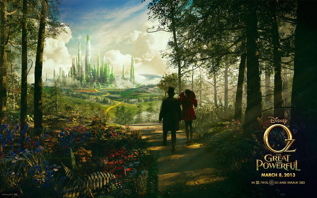 Oz The Great and Powerful 绿野仙踪 高清壁纸11 - 1280x800