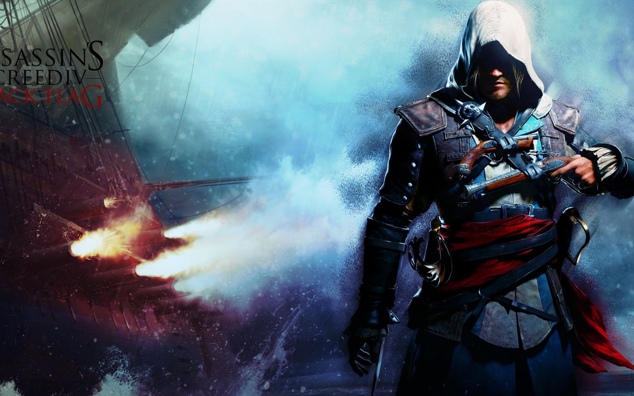 Creed IV Assassin: Black Flag HD wallpapers #2 - 1280x800