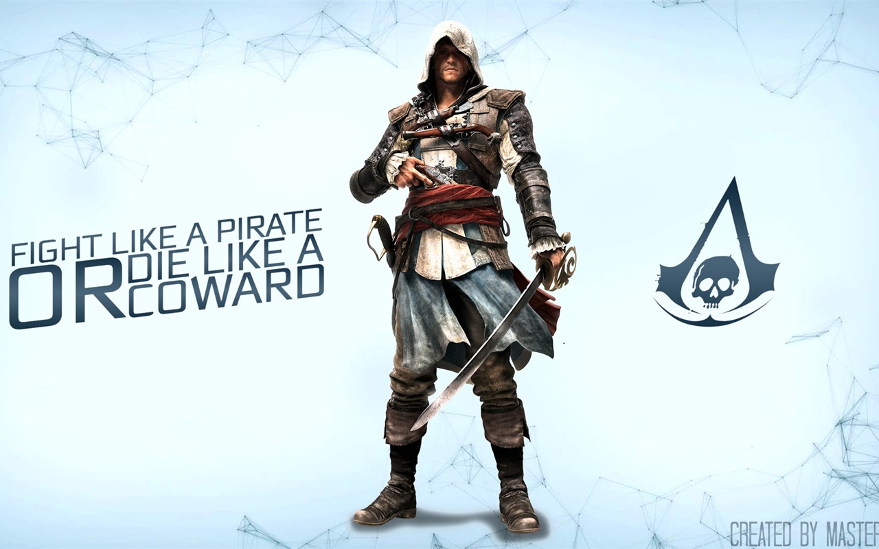 Creed IV Assassin: Black Flag HD wallpapers #3 - 1280x800