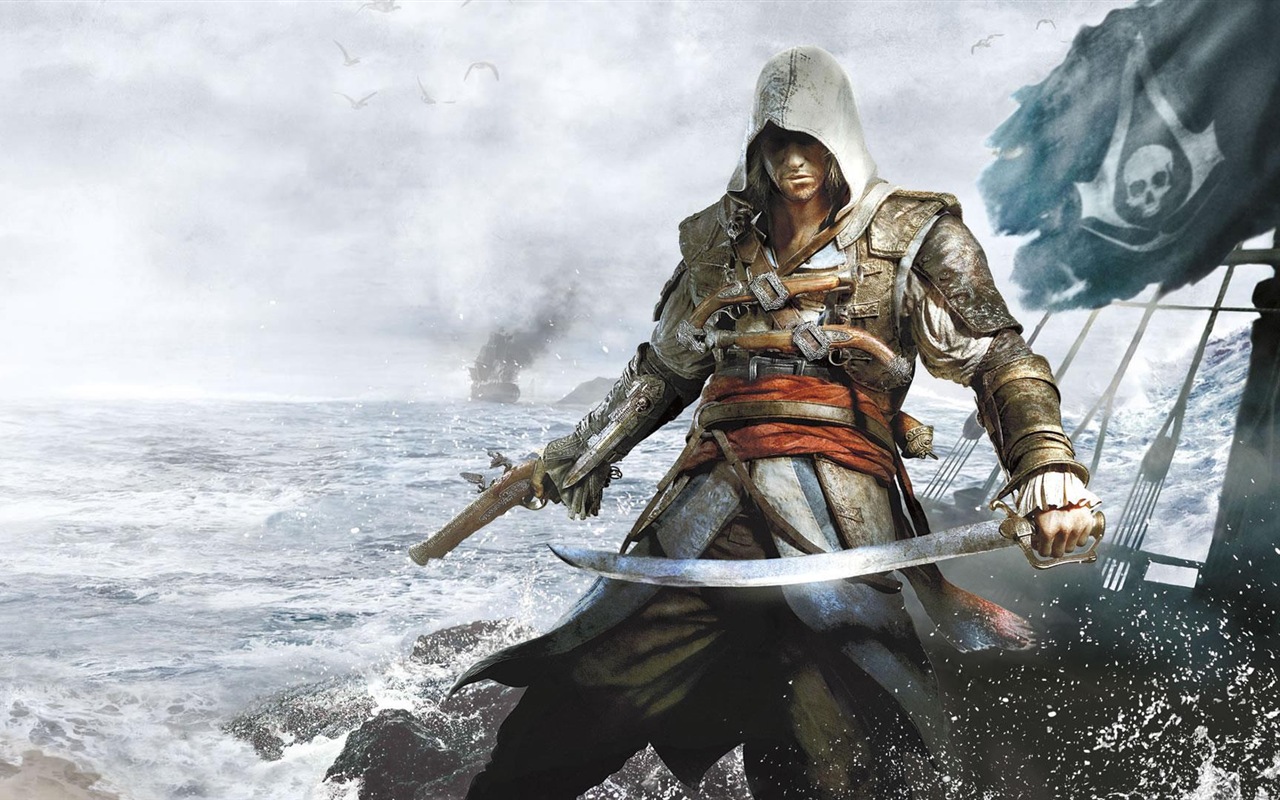 Creed IV Assassin: Black Flag HD wallpapers #7 - 1280x800