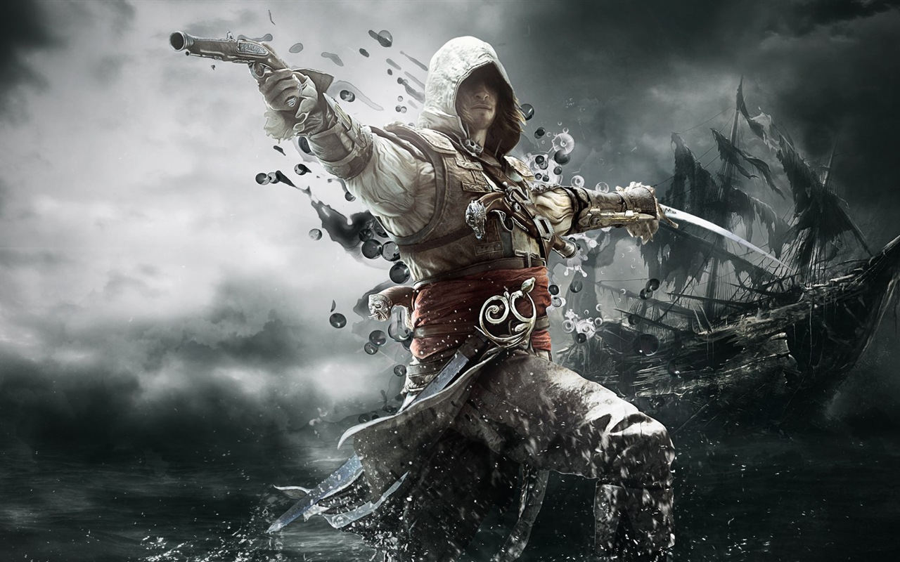 Creed IV Assassin: Black Flag HD wallpapers #8 - 1280x800