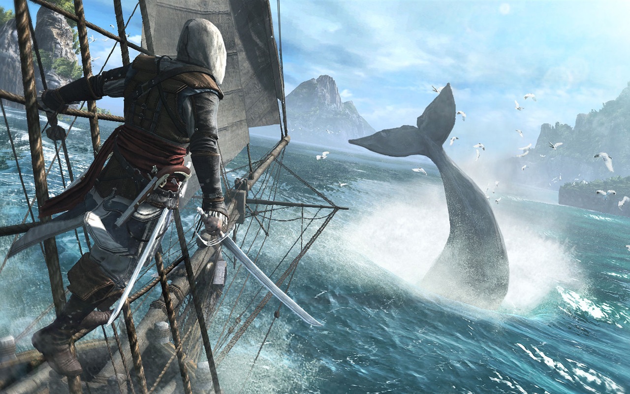 Creed IV Assassin: Black Flag HD wallpapers #20 - 1280x800