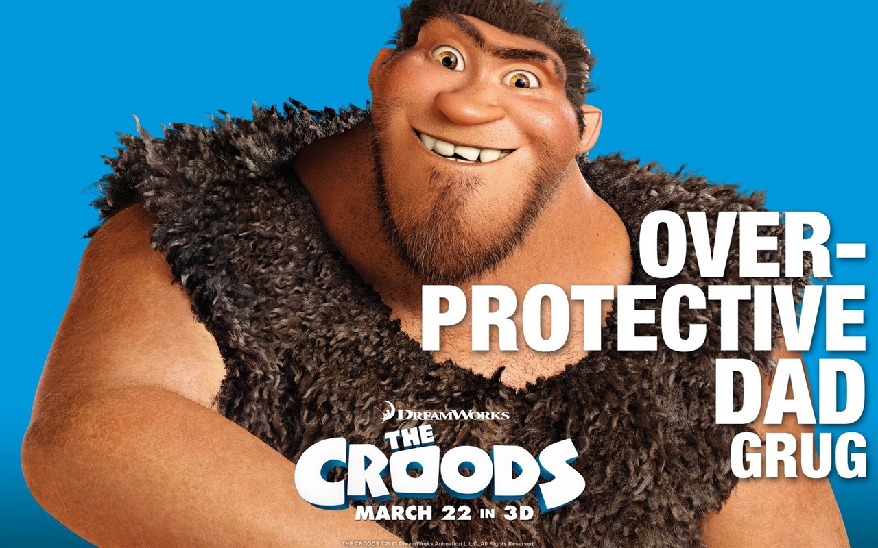 Croods HDムービーの壁紙 #11 - 1280x800