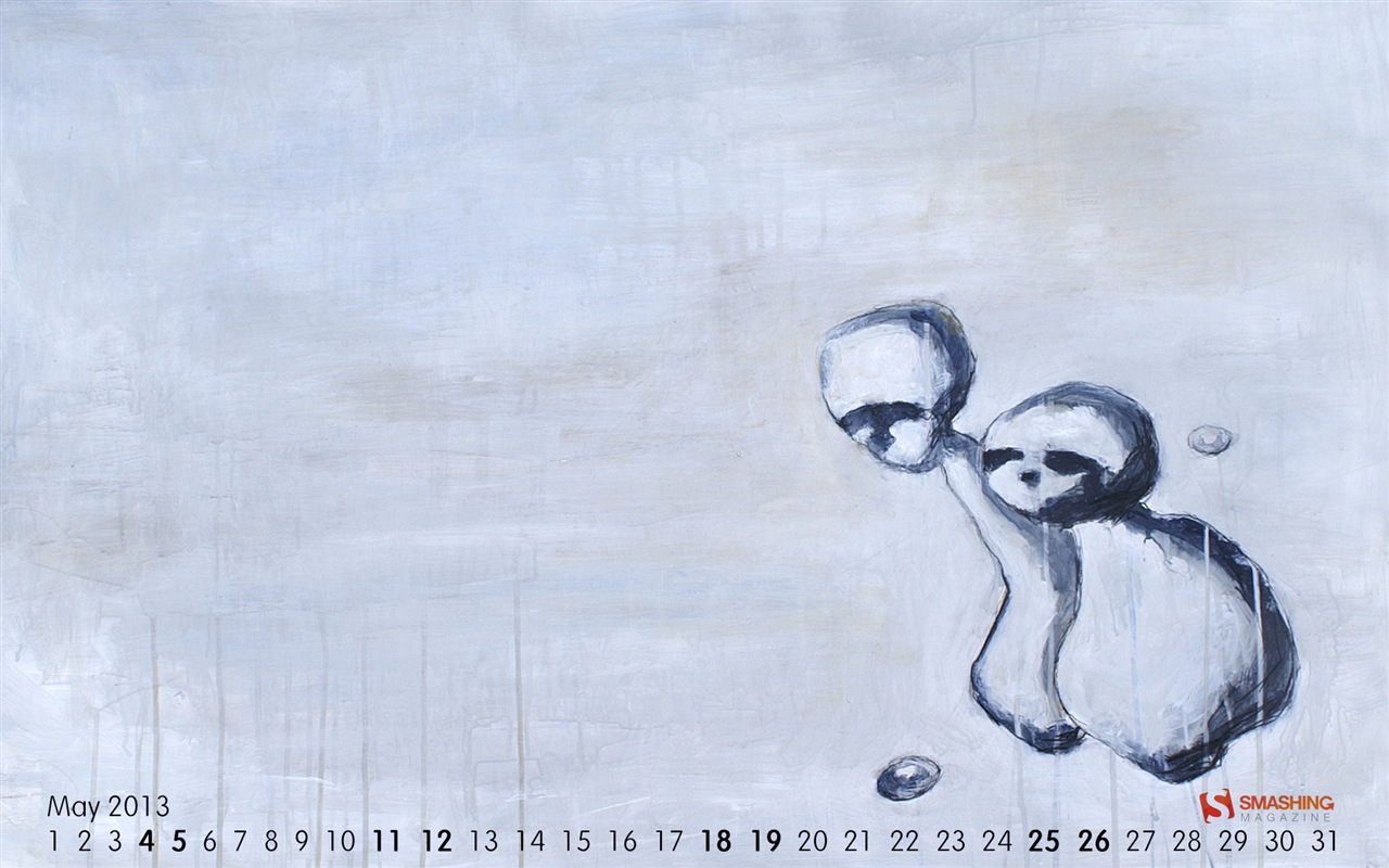 2013년 5월 캘린더 벽지 (1) #11 - 1280x800