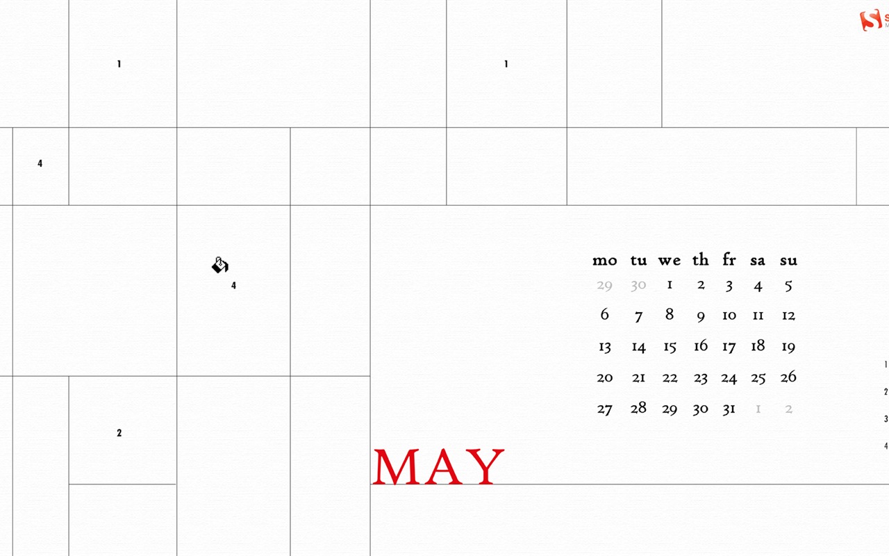 Мае 2013 календарь обои (2) #4 - 1280x800