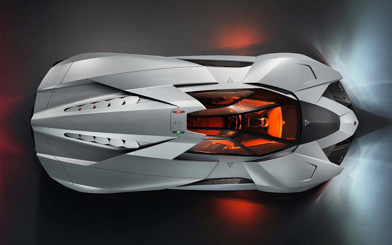 Lamborghini Egoista Concept 蘭博基尼Egoista概念超級跑車 高清壁紙 #2 - 1280x800