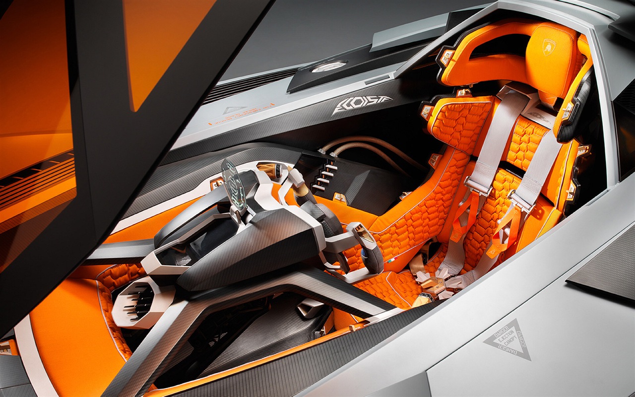 Lamborghini Concept Egoista supersport HD tapety na plochu #9 - 1280x800