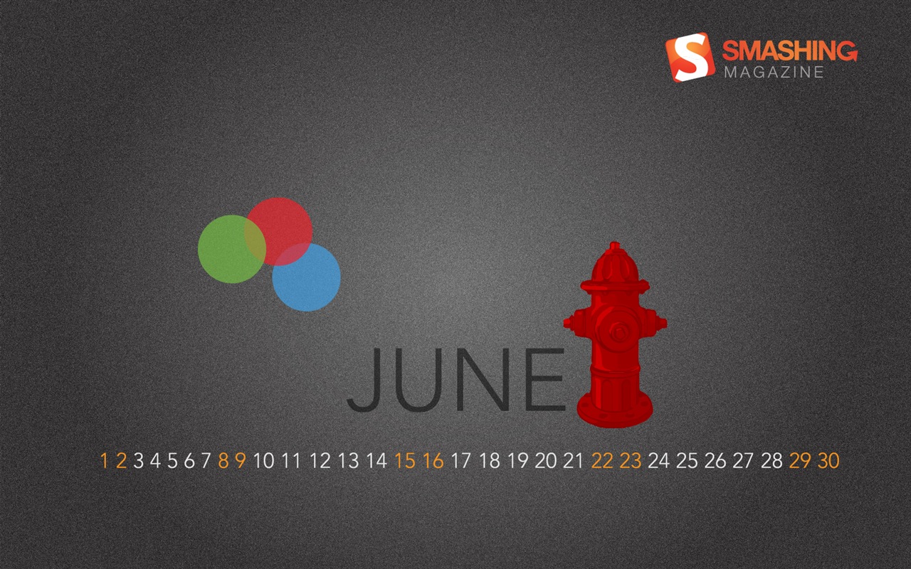 Июнь 2013 календарь обои (1) #18 - 1280x800
