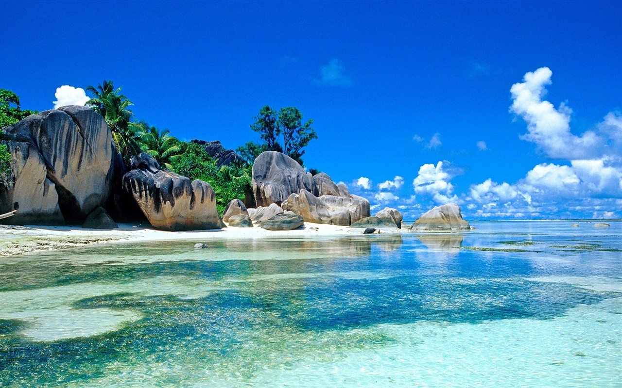 Seychelles Island nature landscape HD wallpapers #11 - 1280x800