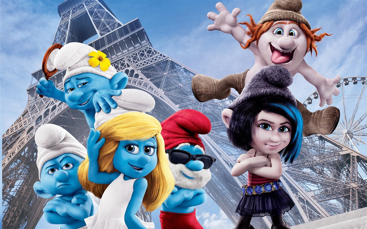 Smurfs 2 обои HD фильм #1 - 1280x800