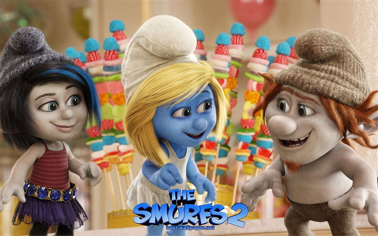 The Smurfs 2 蓝精灵2 高清电影壁纸5 - 1280x800