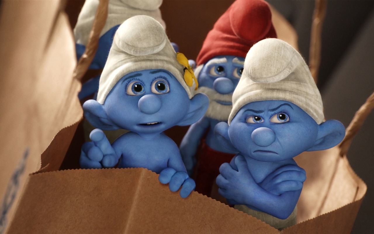 The Smurfs 2 藍精靈2 高清電影壁紙 #12 - 1280x800