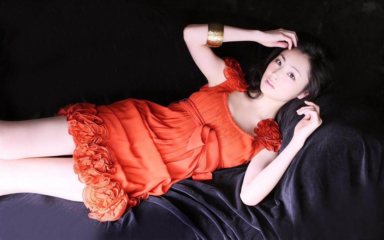 Tantan Hayashi японская актриса HD обои #1 - 1280x800