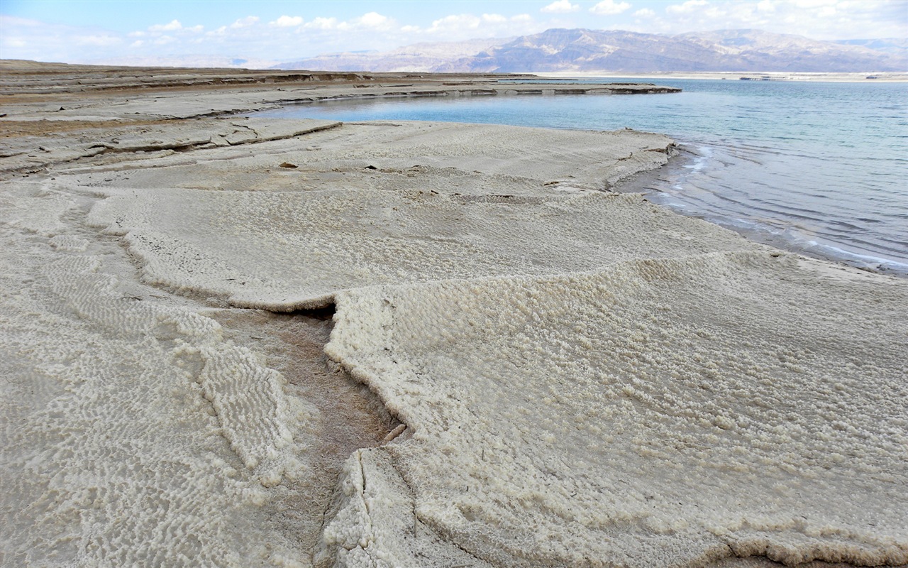 Dead Sea beautiful scenery HD wallpapers #4 - 1280x800