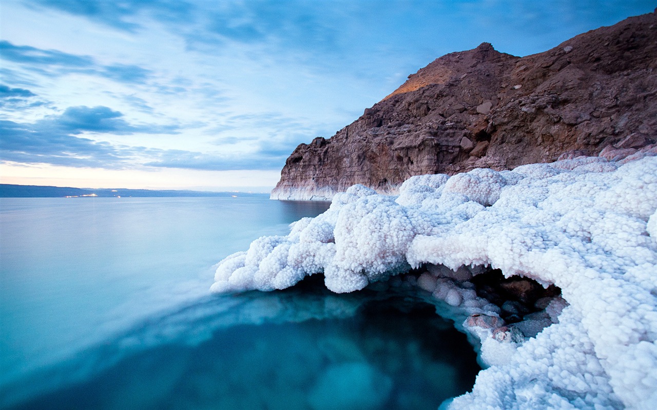 Dead Sea paysages magnifiques fonds d'écran HD #13 - 1280x800