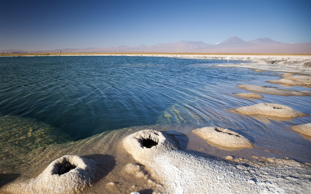 Dead Sea paysages magnifiques fonds d'écran HD #14 - 1280x800