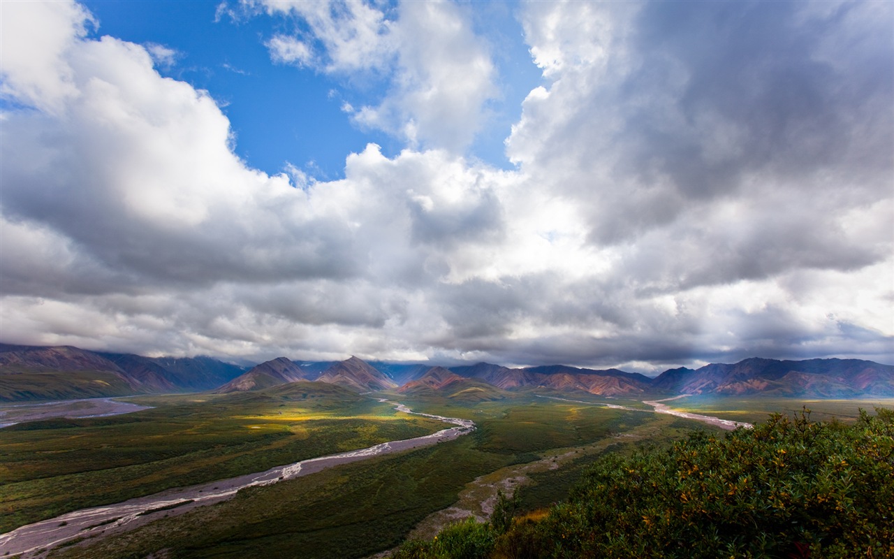Национальный парк Денали HD обои пейзаж #18 - 1280x800
