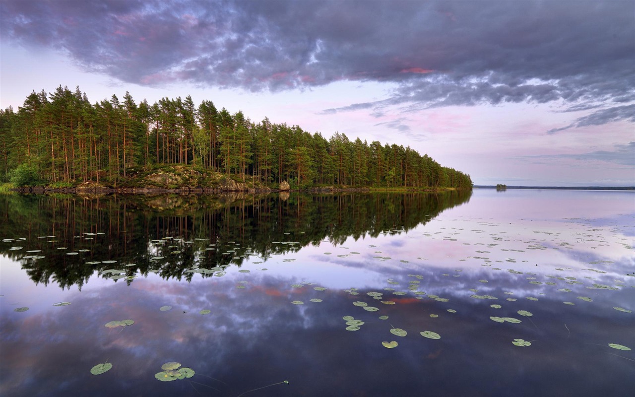 스웨덴 사계절 자연의 아름다움 HD 배경 화면 #9 - 1280x800