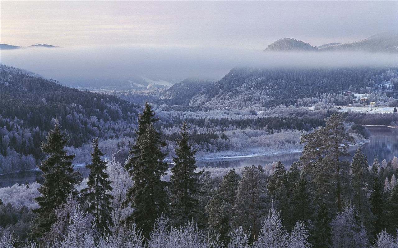Švédsko sezón přírodní krásy HD tapety na plochu #17 - 1280x800