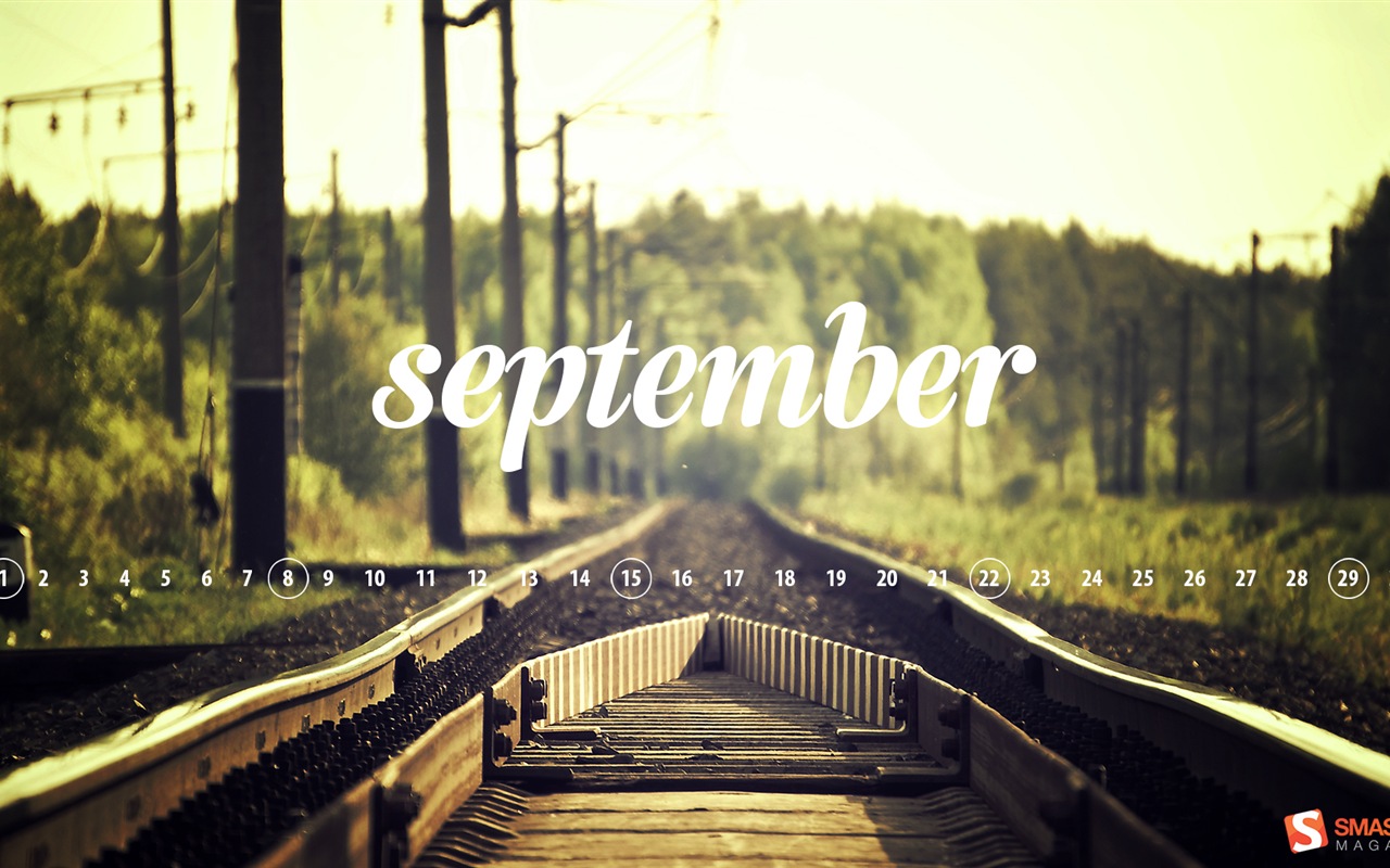September 2013 Kalender Wallpaper (2) #1 - 1280x800