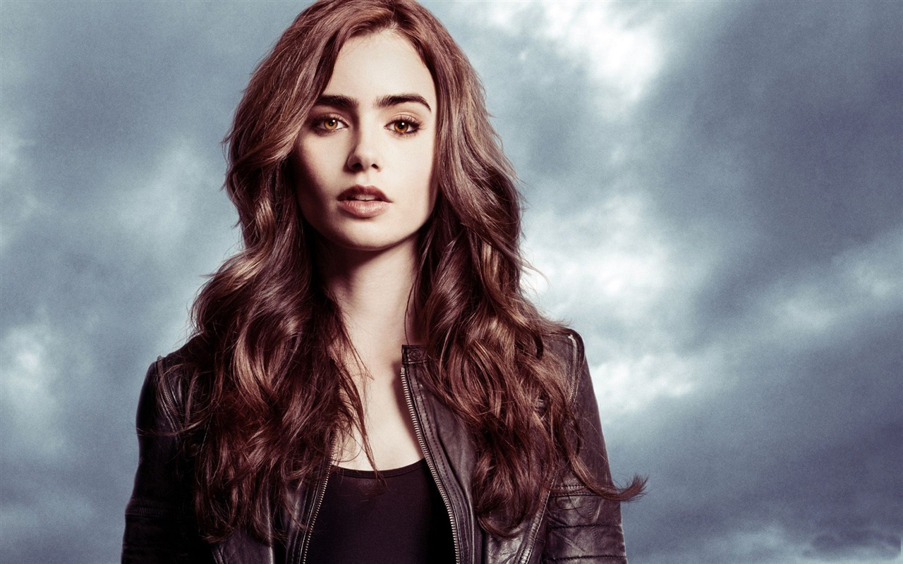 Lily Collins beautiful wallpapers #18 - 1280x800