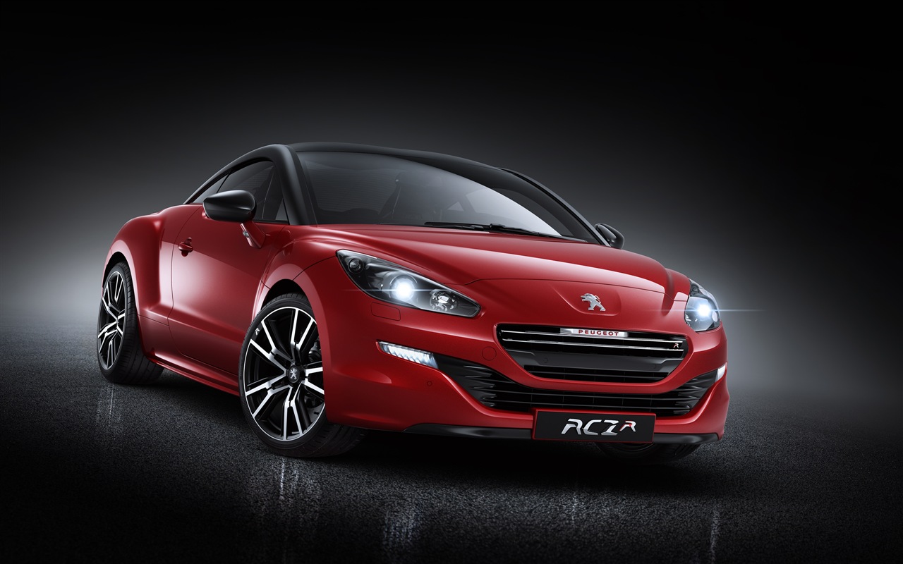 2014 푸조 RCZ R 자동차 HD 배경 화면 #2 - 1280x800