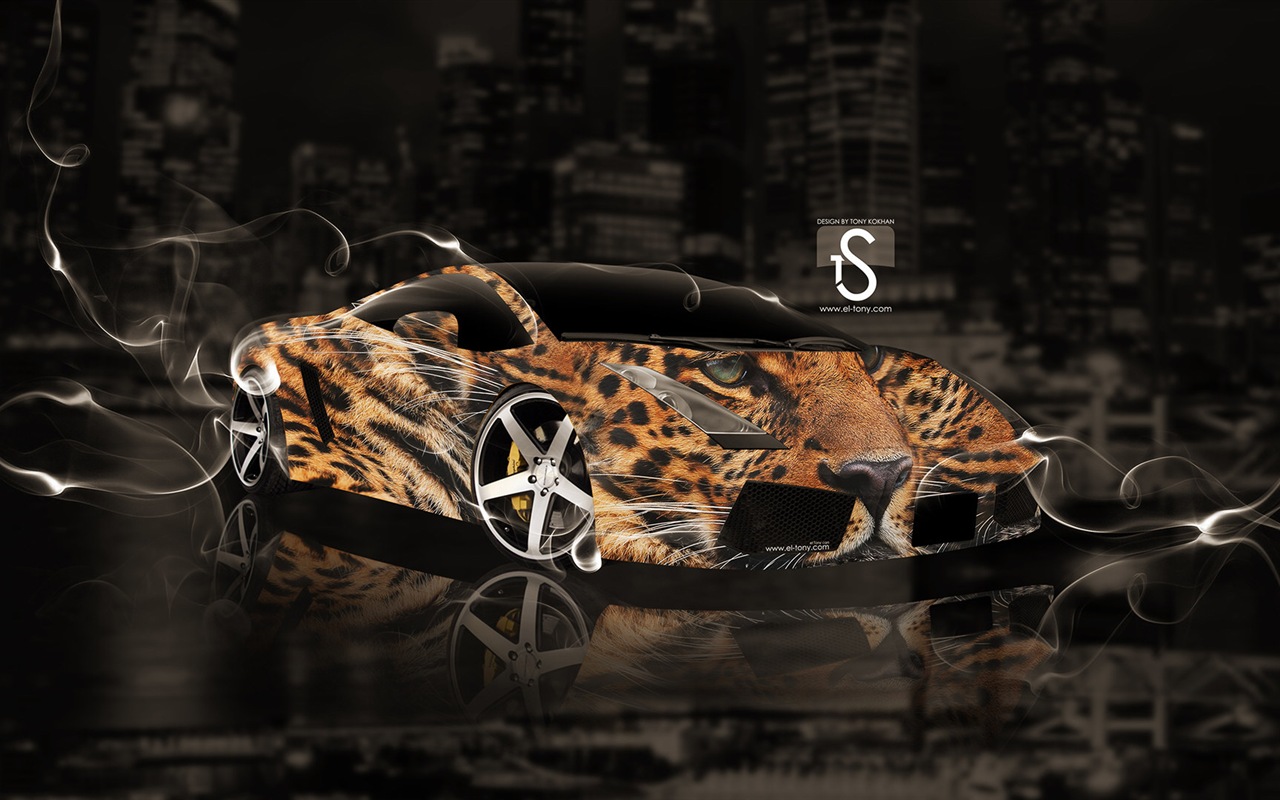 Creative dream car design wallpaper, Animal automotive #10 - 1280x800