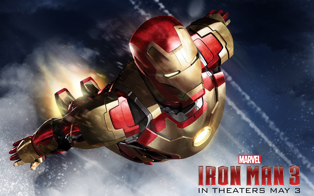 Iron Man 3 2013 钢铁侠3 最新高清壁纸5 - 1280x800