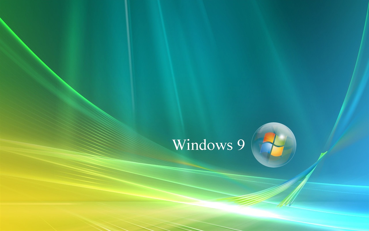마이크로 소프트 윈도우 9 시스템 테마 HD 배경 화면 #20 - 1280x800