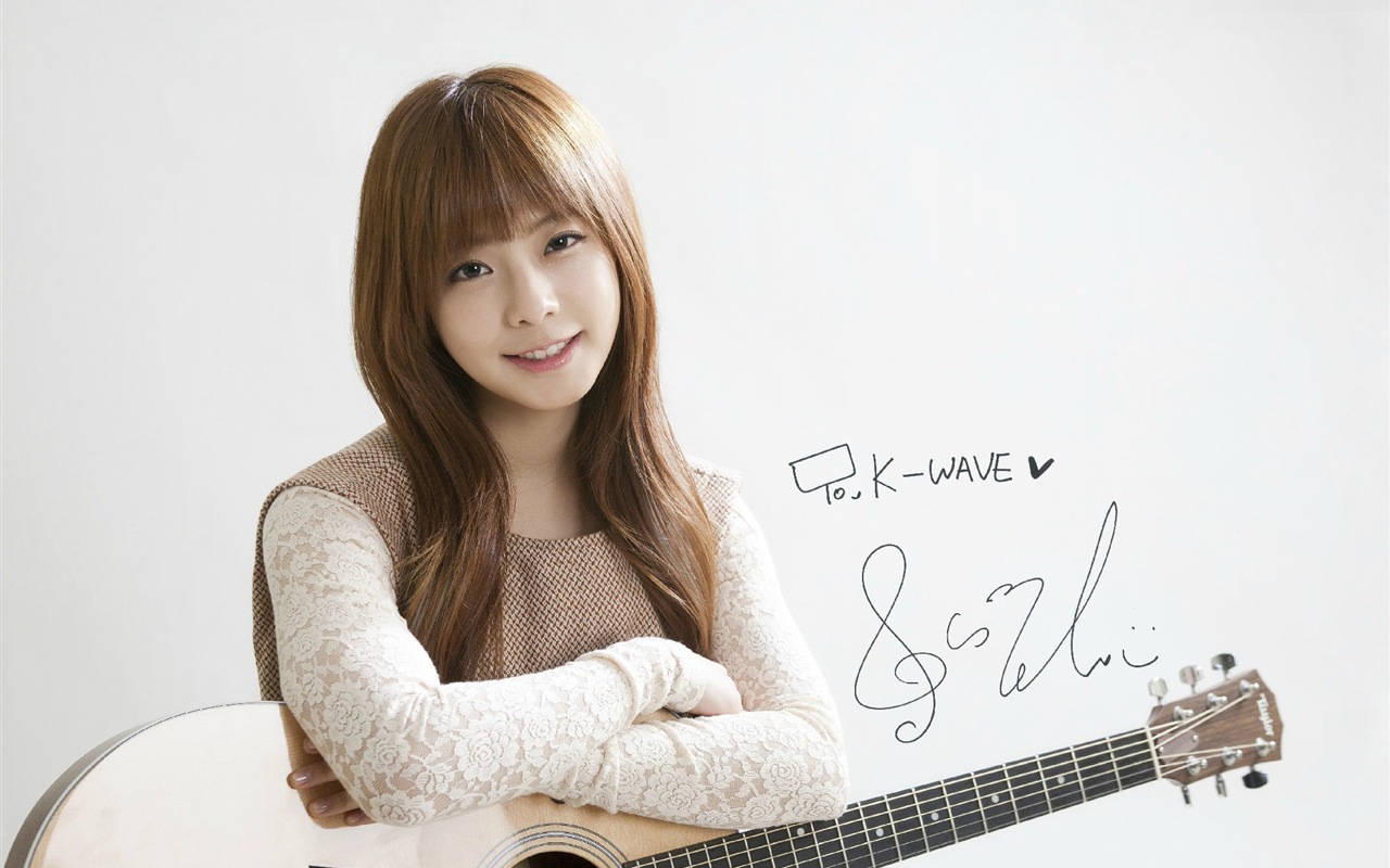 JUNIEL Korea krásné HD tapety na plochu dívky #2 - 1280x800