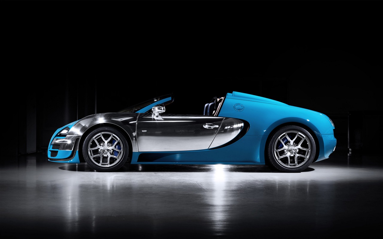 2013 Bugatti Veyron 16.4 Grand Sport Vitesse суперкар HD обои #6 - 1280x800