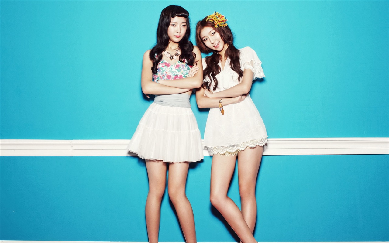 DalShabet música coreana bellas chicas fondos de pantalla de alta definición #2 - 1280x800